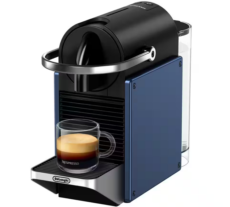 Nespresso®-yhteensopiva kapselikahvinkeitin EN127.BL Pixie, sininen – DELONGHI