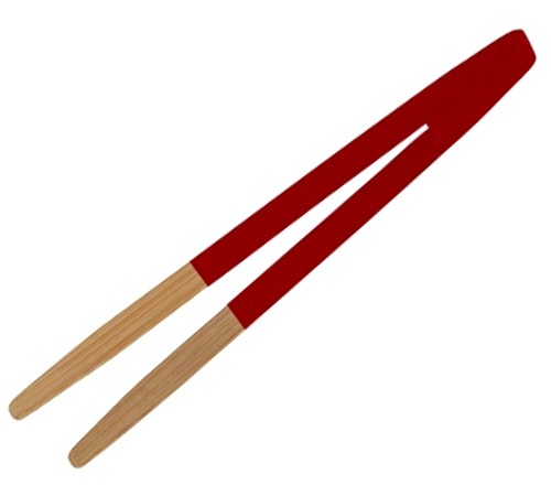Pince à toast en bois rouge - Pebbly Natural