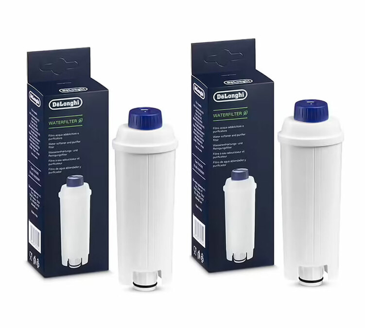 2 филтърни патрона – DELONGHI – DLSC002 за кафемашини, използващи зърна.
