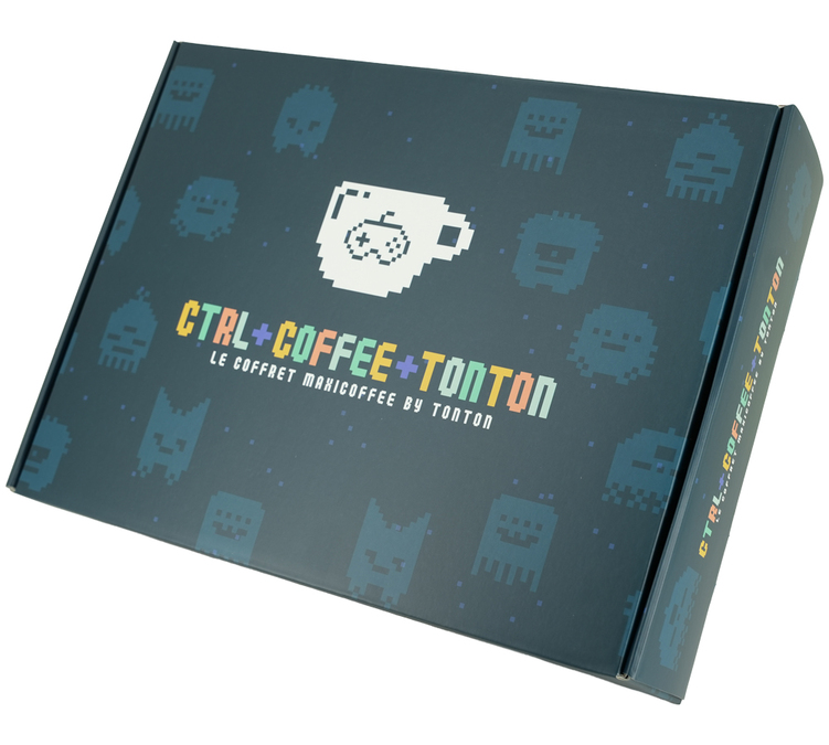 2 x 250 g – Café em grão – Conjunto Ctrl + Coffee + Tonton –