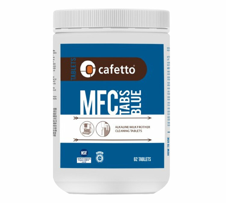 MFC Blue -puhdistustabletit, 62 kpl, kahvinkoneisiin – Cafetto