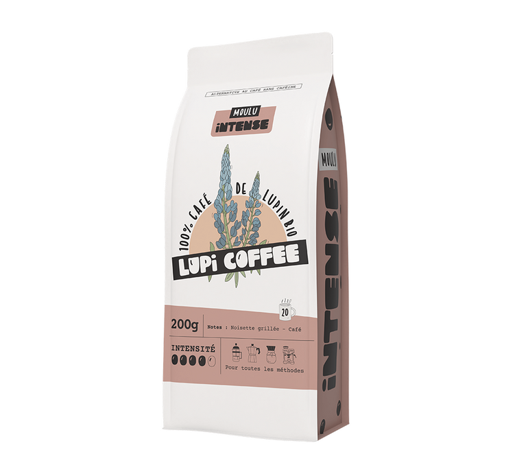 Καφές Lupin Bio Intense – Αλεσμένος, 200 γρ. – LUPI COFFEE