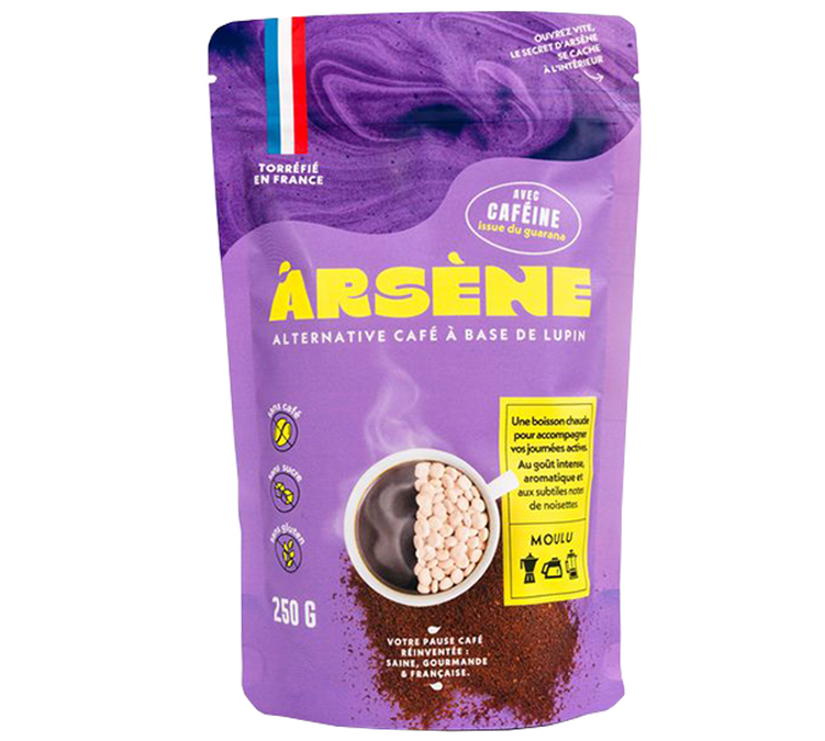 „Lupino“ kava su kofeinu – malti grūdeliai, 250 g – „ARSÈNE“