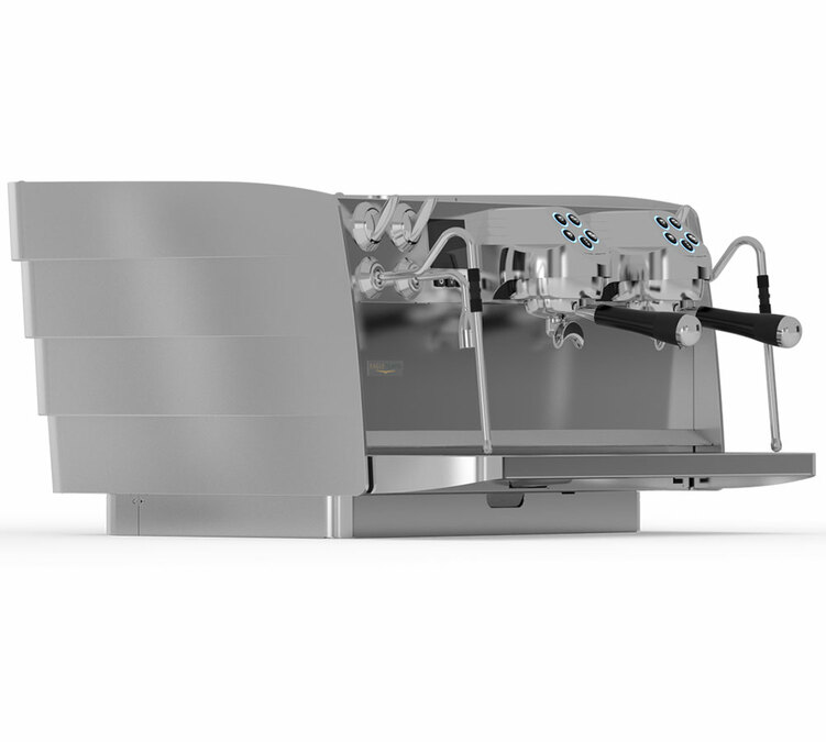 Professional espresso machine Victoria Arduino eagle tempo neo - 2 groups - Stainless steel