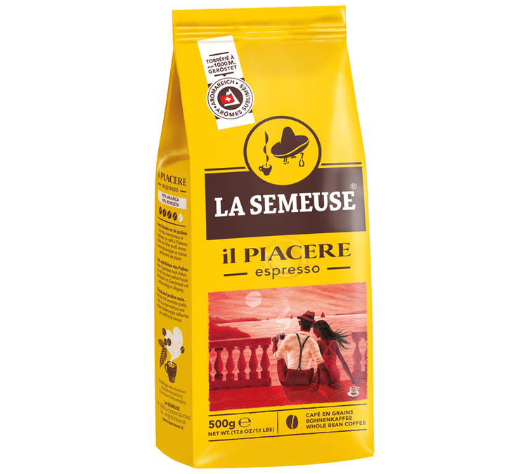 500 g – Kahvipavut – Il Piacere – LA SEMEUSE