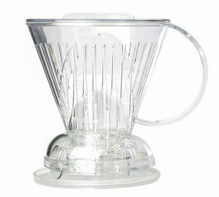 Erogatore CLEVER DRIPPER, con sistema di erogazione/interruzione trasparente – per 4 tazze.
