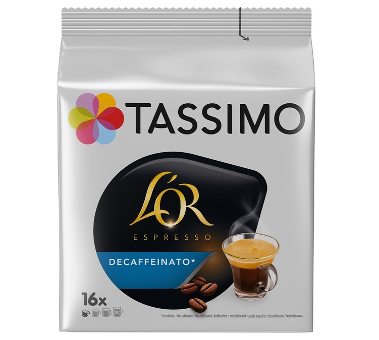 16 cápsulas L'Or Espresso Descafeinado – TASSIMO