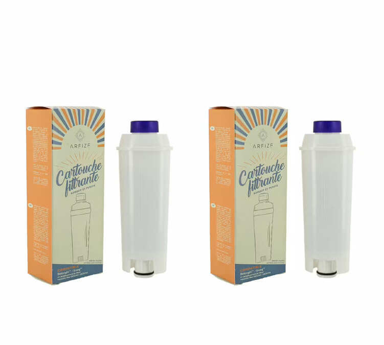 Filtro compatibile DELONGHI (DLSC002) - ARFIZE, confezione da 2
