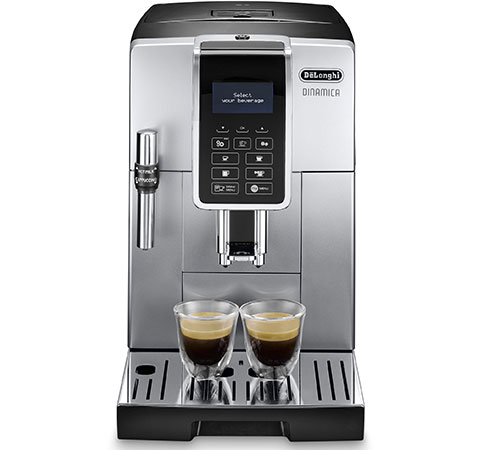 Espressomaschine DELONGHI Dinamica FEB 3535.SB, grau.