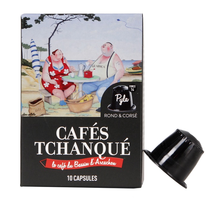 10 капсула, компатибилне са Nespresso* Original, бренд Pyla - CAFES TCHANQUE.