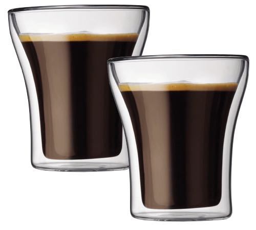 BODUM dubbelwandige glazen - Assam, set van 2, 20 cl per stuk.