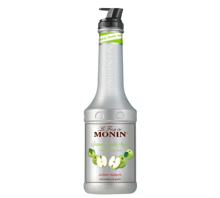 Monin Fruit Puree - Granny Smith Green Apple - 1L