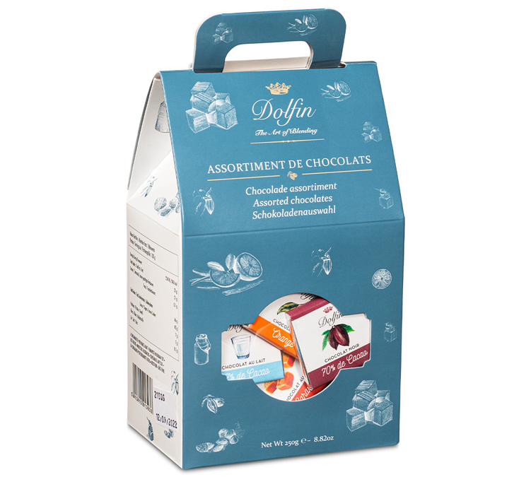 Confezione assortita di cioccolatini napoletani, 6 gusti - 250 g - DOLFIN