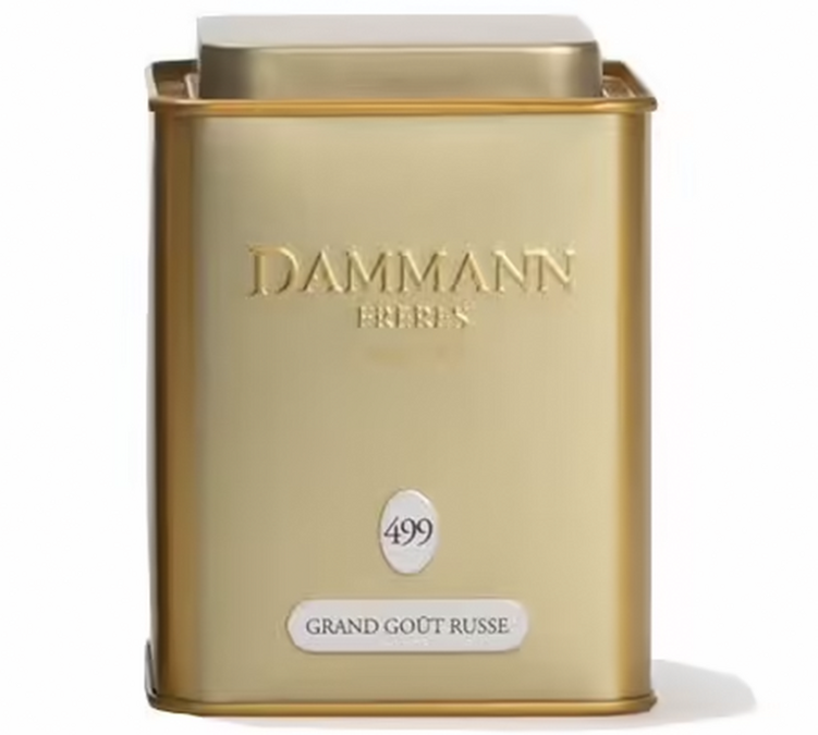 Te nr. 499, russisk svart te med god smak – løsvekt, 100 g – DAMMANN FRÈRES