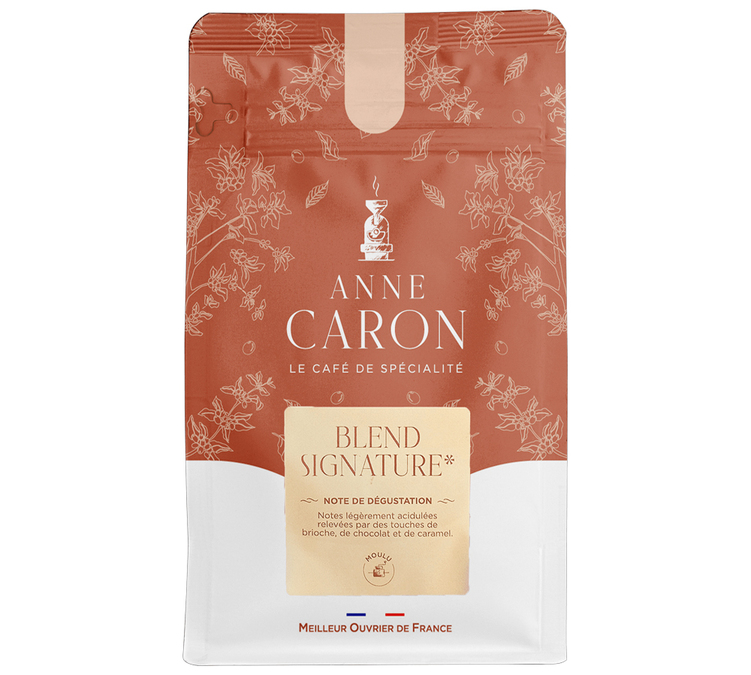 250 g – Malet kaffe – Signature-blandning – BRÛLERIE CARON