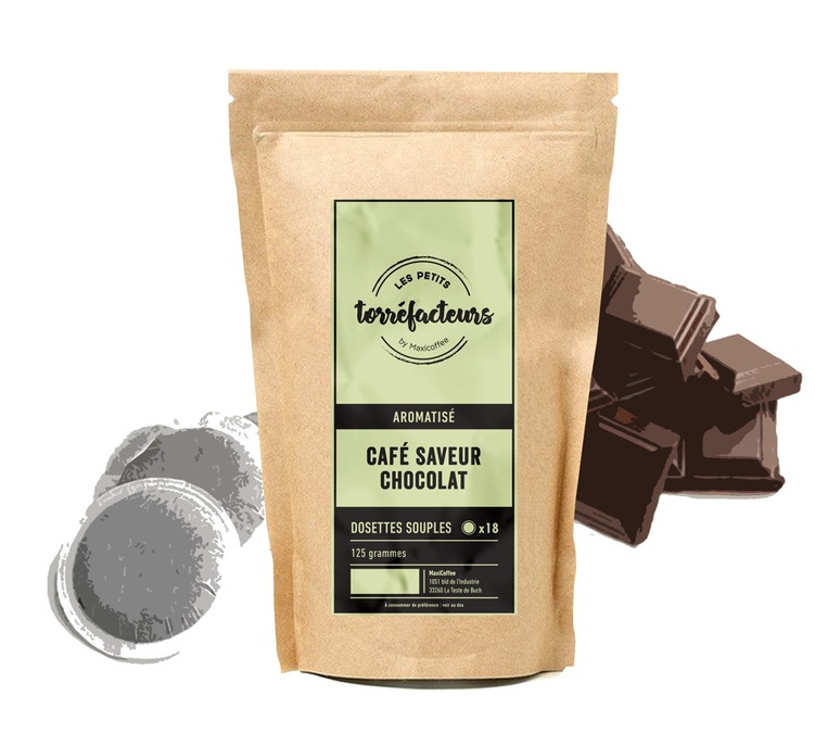 18 kapslar med chokladsmak – LES PETITS TORREFACTEURS