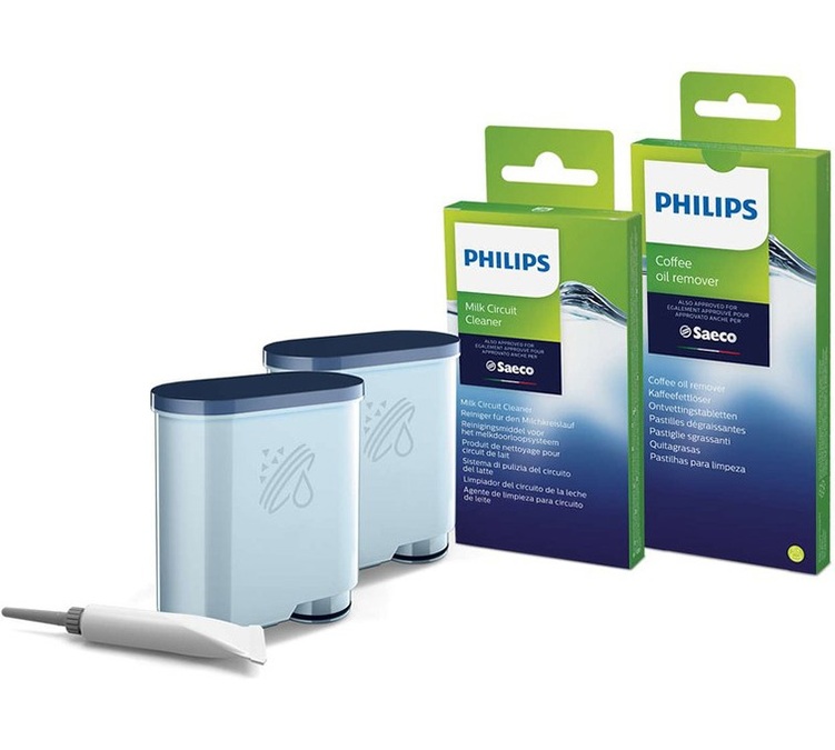 Komplettes Reinigungsset CA6707/10 von PHILIPS – für Kaffeevollautomaten – Aquaclean.