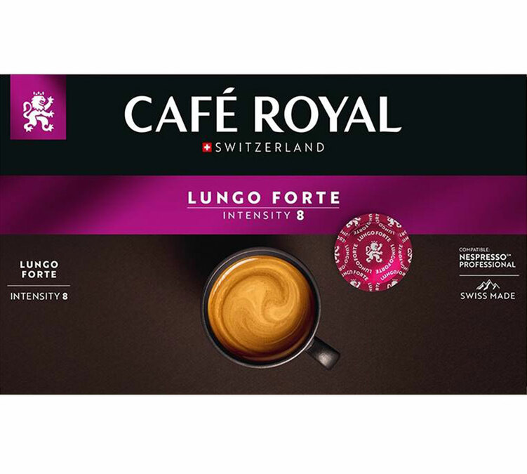 50 kapslar Nespresso* Pro Lungo Forte - CAFE ROYAL