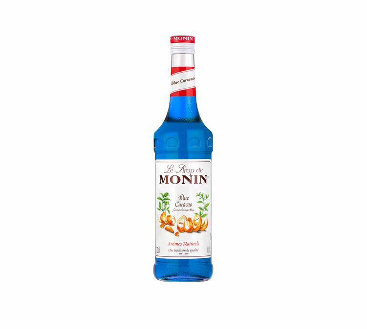 Monin-sirup – blå Curacao – 70 cl