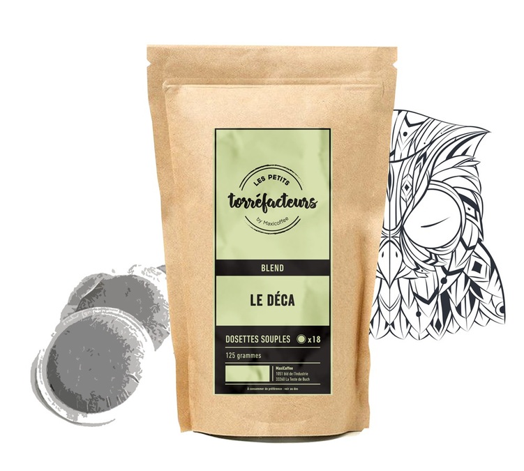 18 db lágy kapszula – koffeinmentes – LES PETITS TORREFACTEURS