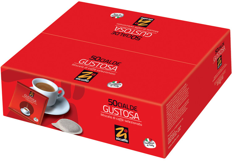 50 κάψουλες καφέ ESE, γεύση Gustosa - ZICAFFE