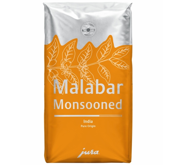 250 γρ. – Καφές σε κόκκους – Malabar Moussonné 100% Arabica – JURA