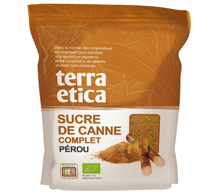 Volledige biologische ruwe suiker uit Peru - 500 g - CAFÉ MICHEL