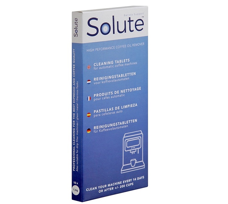 Reinigungs-Pastillen SOLUTE – für automatische Geräte, 10 Stück.