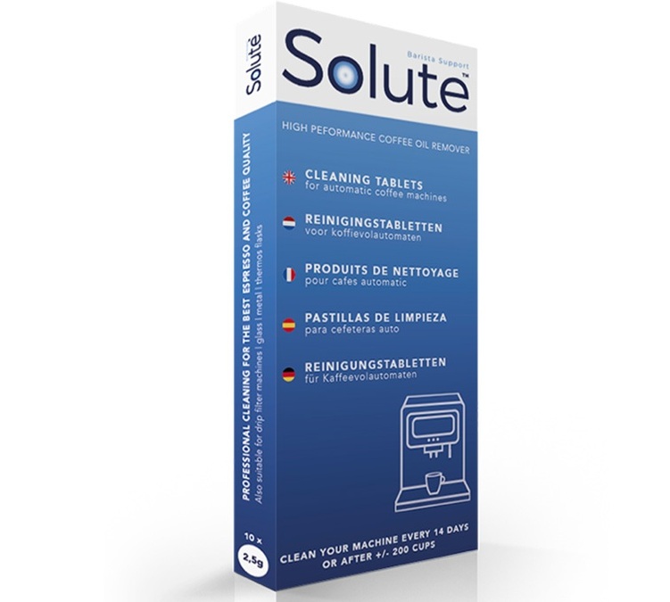 Universelle Reinigungs-Tabletten SOLUTE, 10 Stück.