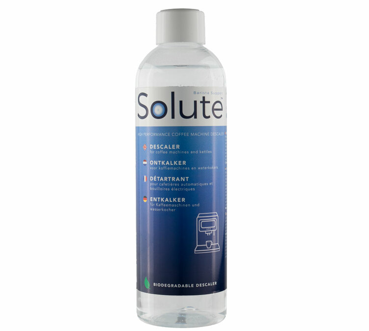 Entkalker SOLUTE – für Kaffeemaschinen aller Marken – 250 ml.