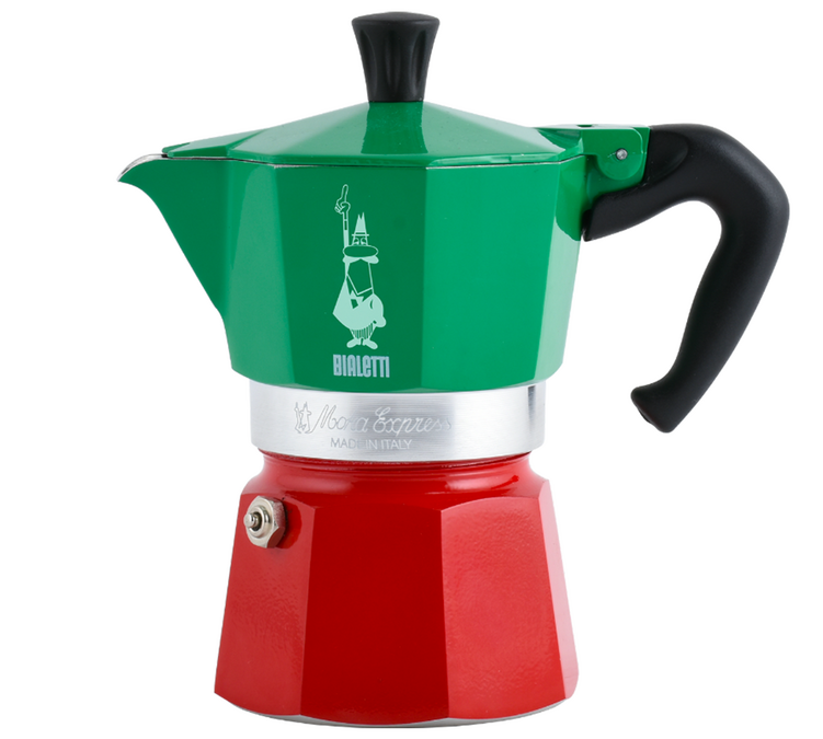 Cafeteira italiana – Moka Express Italia – para 6 chávenas / 30 cl – BIALETTI