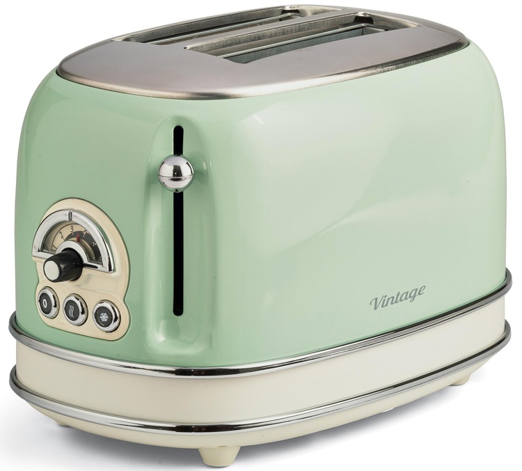ARIETE Toaster – Vintage Grün 155