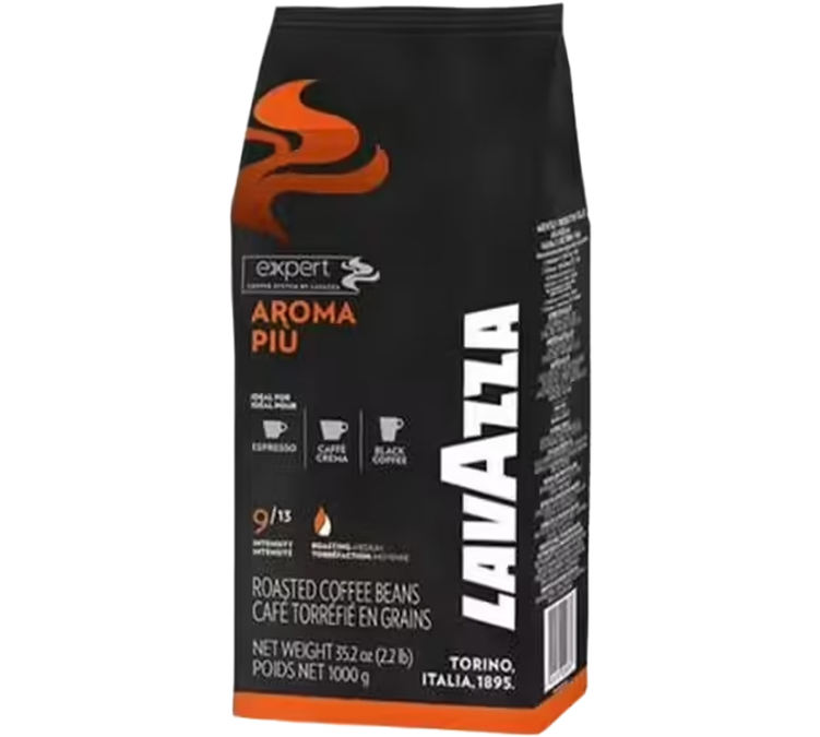 1 kg - Caffè in grani - Aroma Piu - LAVAZZA