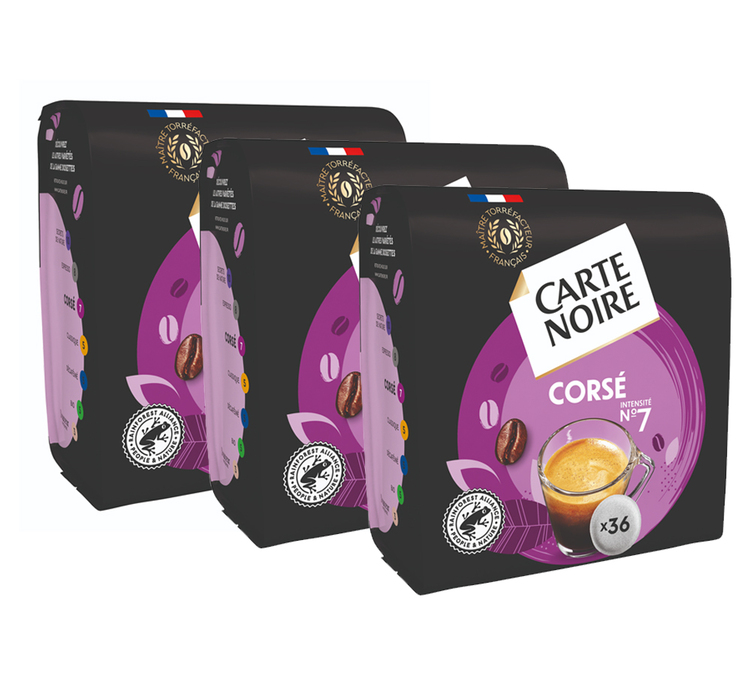 108 Soft pods No. 6 Full-bodied - CARTE NOIRE