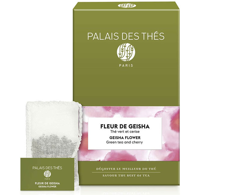 Grüner Tee „Geisha-Blüte“ – 20 Teebeutel – PALAIS DES THÉS