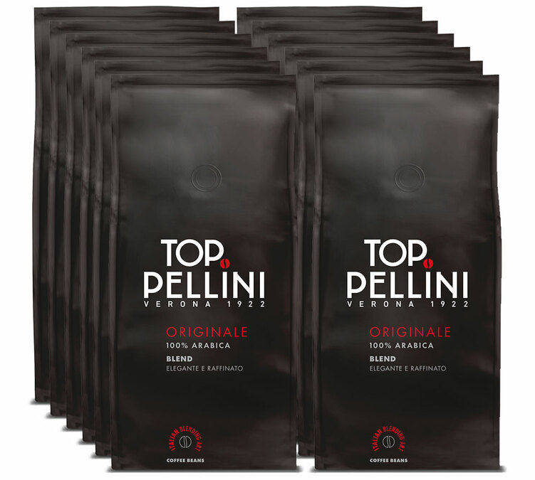 12 kg szemes kávé professzionális felhasználásra – Pellini Top Originale – Pellini