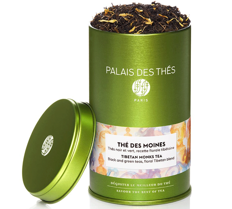 Mješavina crnog i zelenog čaja „Des Moines“ – pakirano 100 g – PALAIS DES THÉS