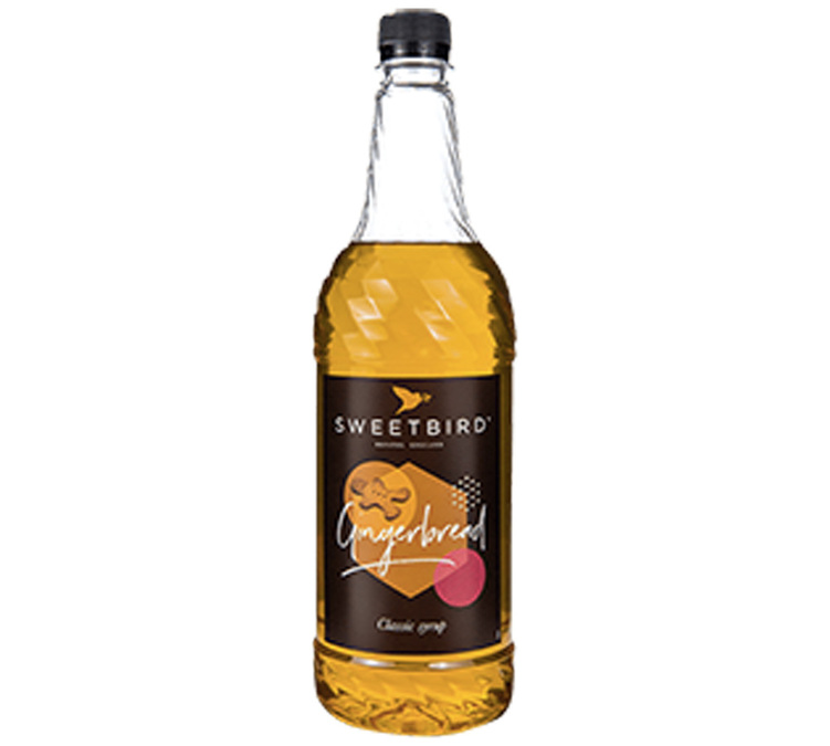 Sirop Sweetbird - Pain d'épice - Bouteille plastique PET 1L