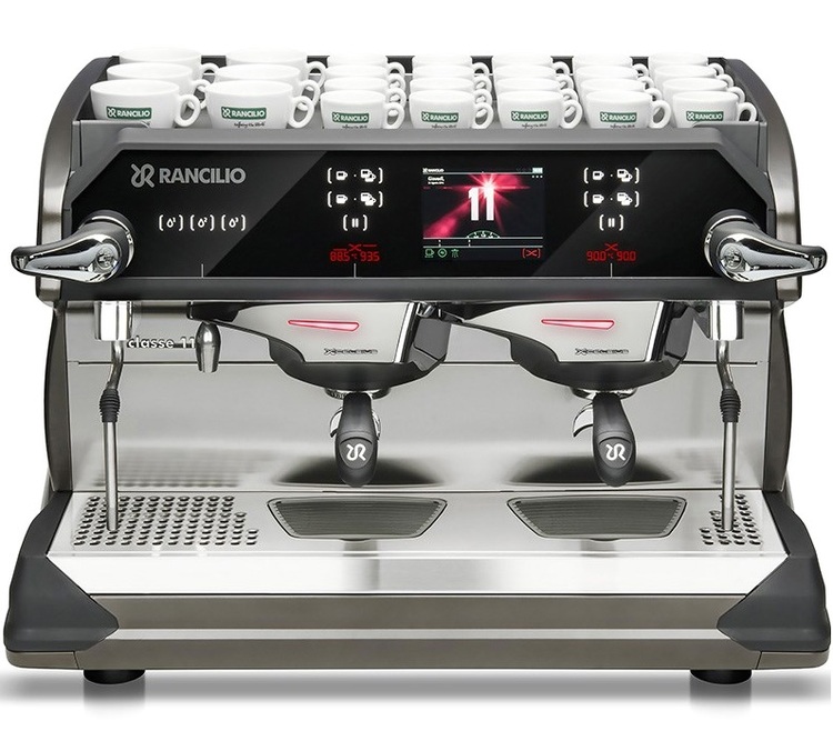Profesjonalny ekspres do kawy Rancilio Classe 11 USB Xcelsius, dwugrupowy.