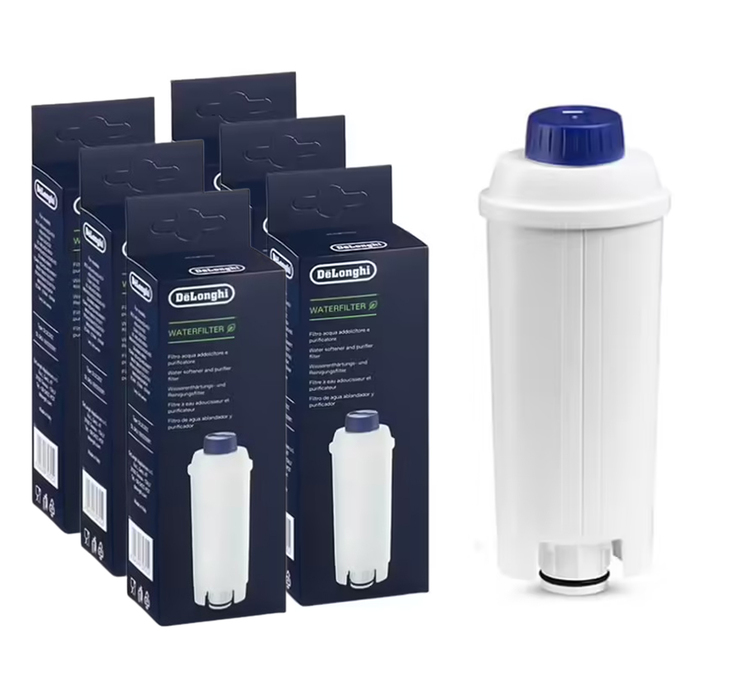 6 Filterkartuschen – DELONGHI – DLSC002 für Vollautomaten
