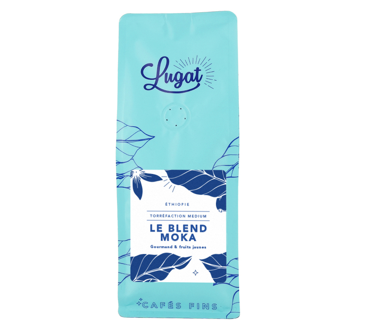 250 g - Café moulu - Le Blend Moka - LUGAT