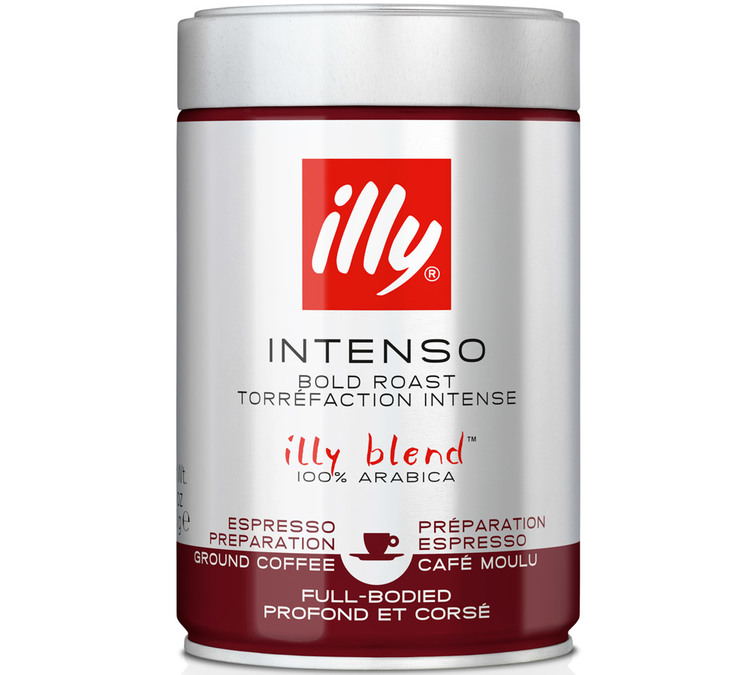 250 g - Café molido - Intenso, especial para espresso - ILLY