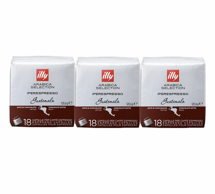 54 капсуле „Iperespresso Arabica Sélection Guatemala“ – „Illy“