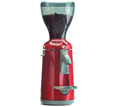 NUOVA SIMONELLI Grinta kaffekvern i svart med timer.