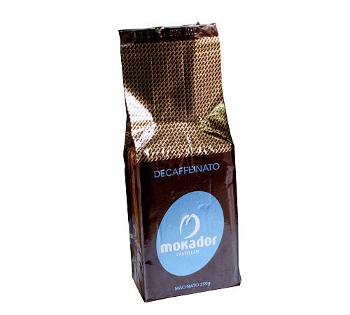 1 kg - őrölt kávé - koffeinmentes - MOKADOR CASTELLARI