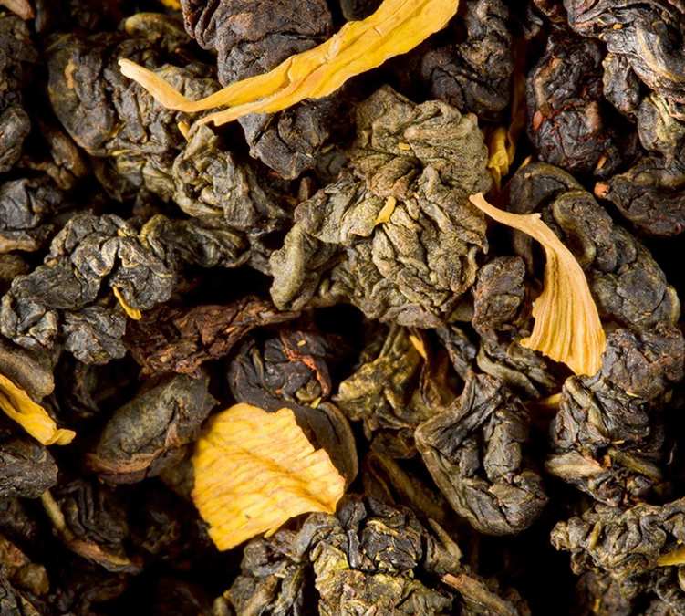 Čaj Oolong s okusom karamele i morske soli – rasuto pakiranje, 100 g – DAMMANN FRÈRES