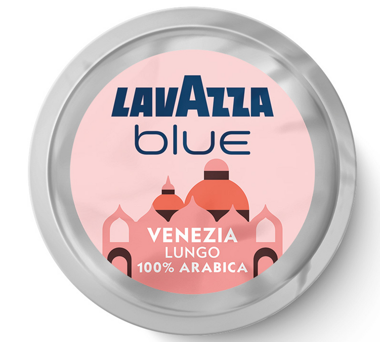 ПОНУДА: 500 капсула + 100 капсула ПОКЛОН, BLUE VENEZIA Lungo, 100% ARABICA - LAVAZZA