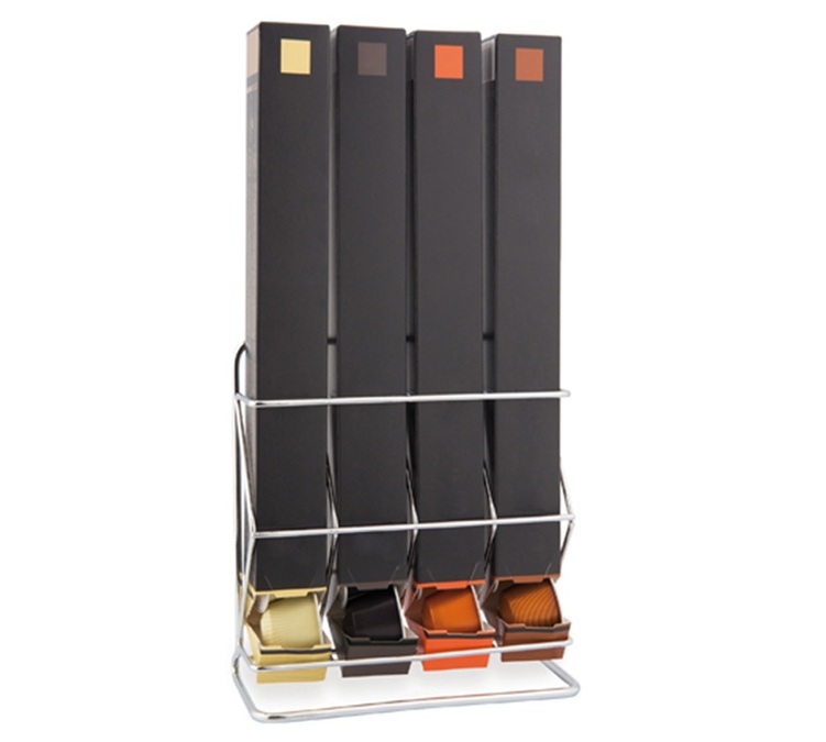 Dispenser per capsule Nespresso, capacità 40 capsule, marca Ilsa.