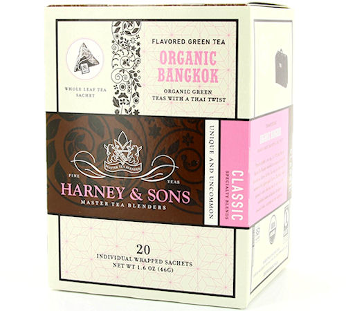 Té verde de Bangkok con citronela, ecológico - 20 bolsitas - HARNEY AND SONS