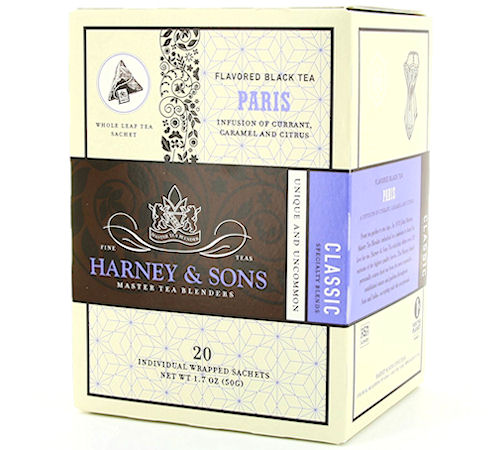 Musta tee, Paris Vanille - 20 teepussia - HARNEY AND SONS